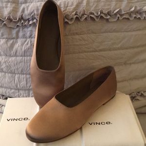 VINCE Maxwell Satin Flats